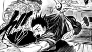 Heisuke confronts the thief in Sakamoto Days (Image via Yuto Suzuki/Shueisha)